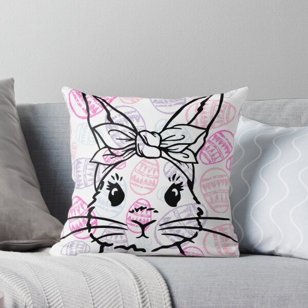 Item preview, Easter Egg and Cute Bunny designed and sold by Madhattermegs.