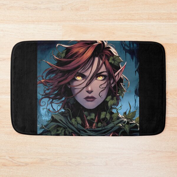 Item preview, Enchanting Wood Elf Art - Female Fantasy Character designed and sold by ByteyCreatives.