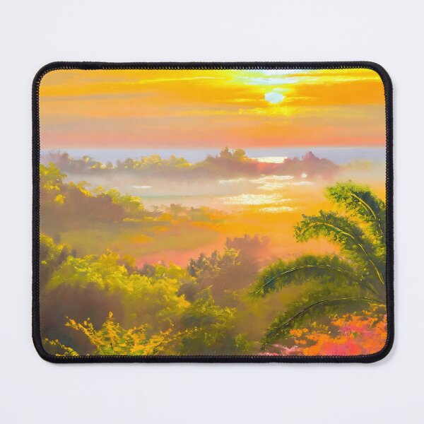 Item preview, Jungle sunset Landscape designed and sold by RemonMichel.