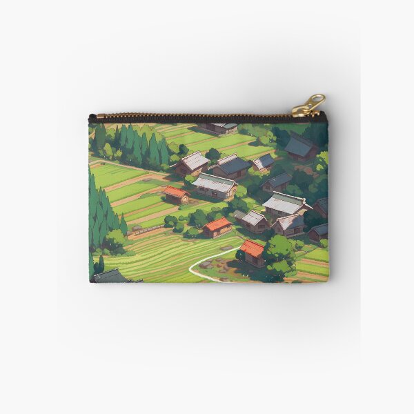 Item preview, Anime countryside top down view- Pixel art designed and sold by octoboobs.