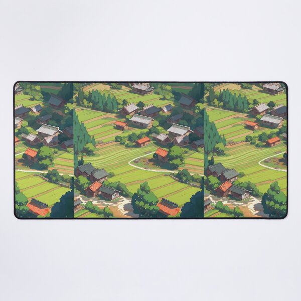 Item preview, Anime countryside top down view- Pixel art designed and sold by octoboobs.