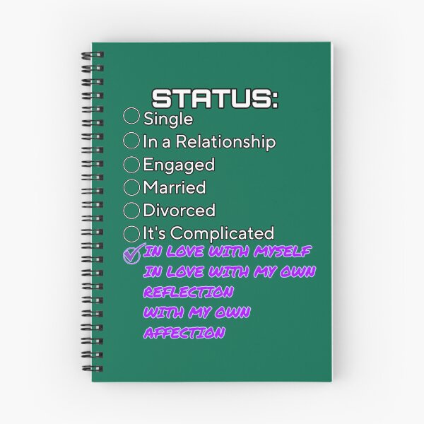 Item preview, Funny Status: In Love With Myself  designed and sold by Megaera8.