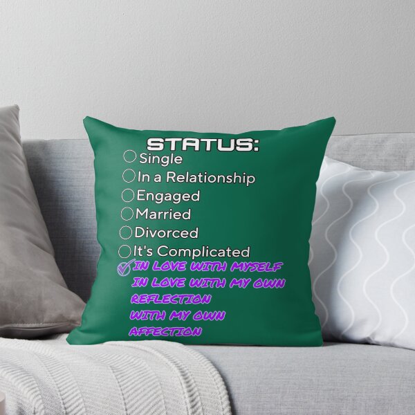 Item preview, Funny Status: In Love With Myself  designed and sold by Megaera8.
