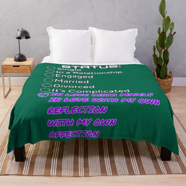 Item preview, Funny Status: In Love With Myself  designed and sold by Megaera8.