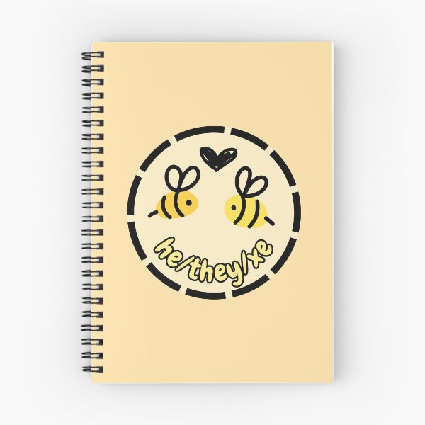 Item preview, He/They/Xe Pronouns | Bee Enbee | He They Xe Pronoun designed and sold by Furia LGBTQ+ Accessories.