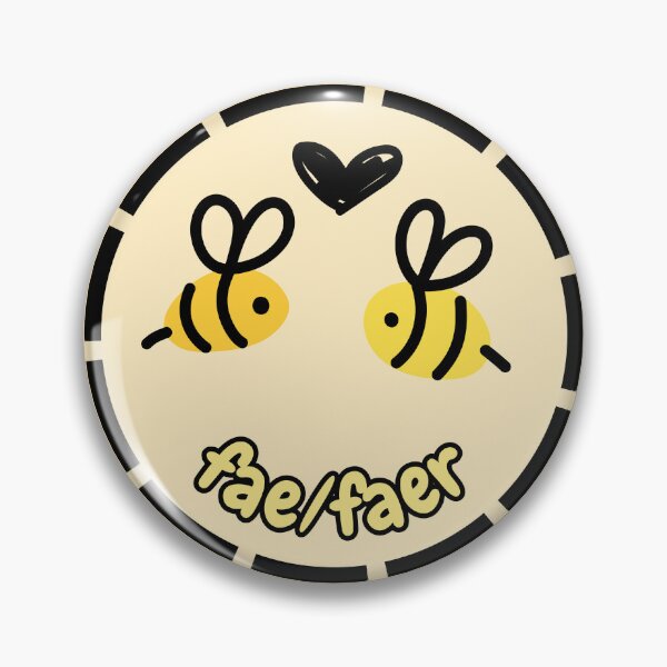 Item preview, Fae/Faer Pronouns | Bee Enbee | Fae Faer Pronoun designed and sold by Furia LGBTQ+ Accessories.