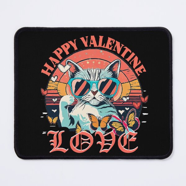 Item preview, Cat celebrating Valentine's Day designed and sold by fawzimorsy.