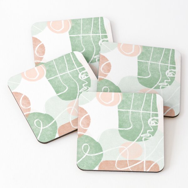 Item preview, abstract faces  designed and sold by MonikaLauda.