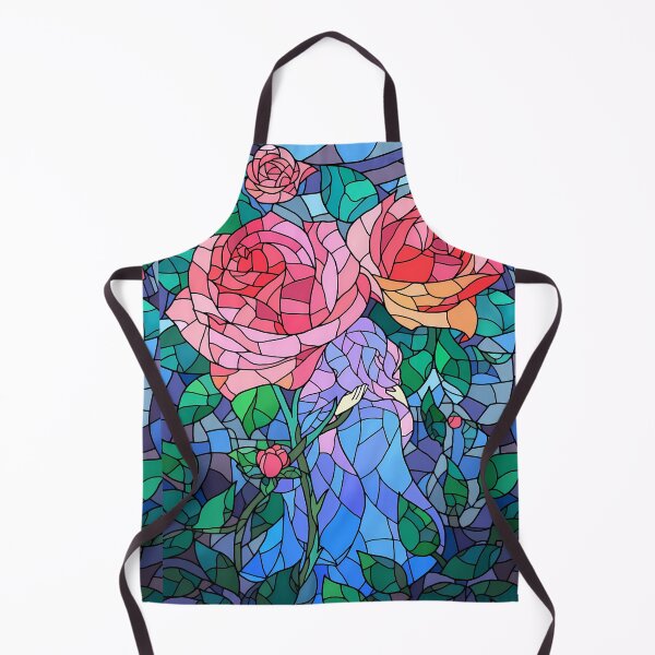 Item preview, Rose pattern glass stained design designed and sold by octoboobs.
