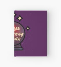 I see a strong woman Hardcover Journal