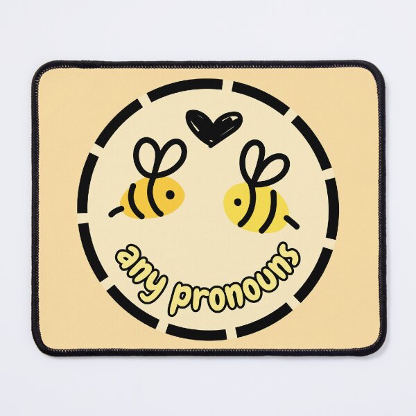 Item preview, Any Pronouns | Bee Enbee | Any Pronoun designed and sold by Furia LGBTQ+ Accessories.