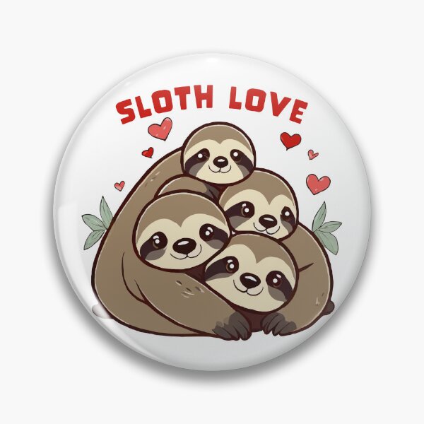 Item preview, Sloth Love designed and sold by Angry Swan Designs.