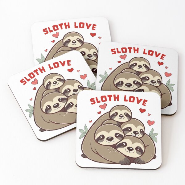 Item preview, Sloth Love designed and sold by Angry Swan Designs.