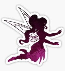 Fairy Inspired Silhouette Sticker