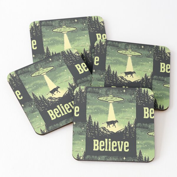Item preview, Believe in the Cosmic Journey of the Cow designed and sold by Piotrek0001.