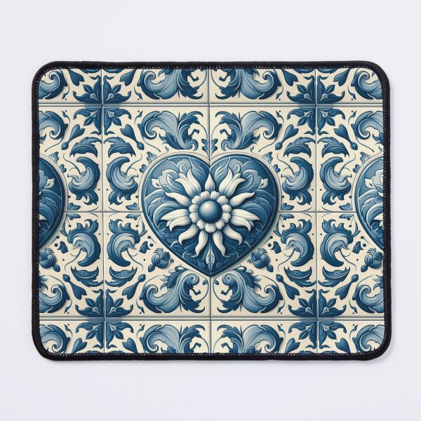 Item preview, Dutch Tile: The Heart No.1 designed and sold by ArtNook777.