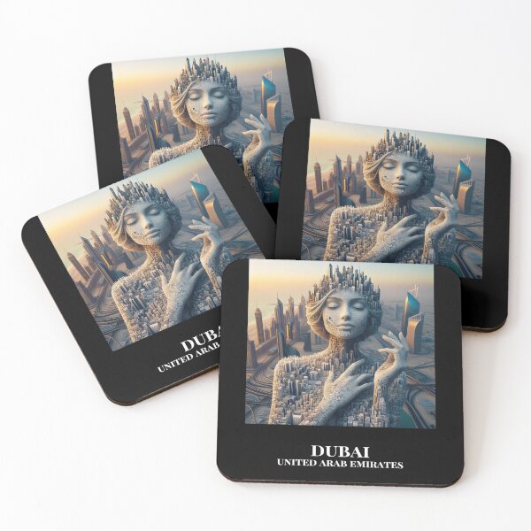 Item preview, Dubai - the world of cities as living beings in a magical realm. designed and sold by CitiesAsWomen.