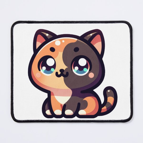 Item preview, kawaii cat tortie cute Tortoiseshell Kitten designed and sold by dimaxstore.