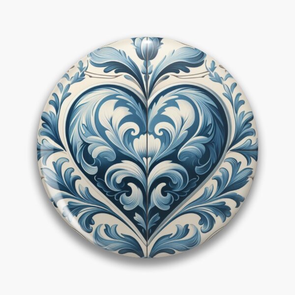 Item preview, Dutch Tile: The Heart No.2 designed and sold by ArtNook777.