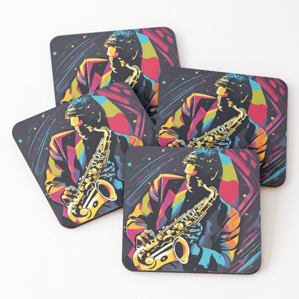 Item preview, Saxophonist designed and sold by StyleSketch.