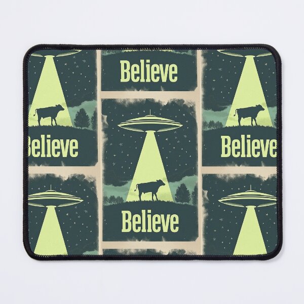 Item preview, Believe in the Cosmic Journey of the Cow designed and sold by Piotrek0001.
