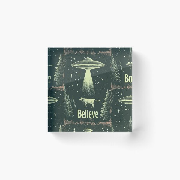 Item preview, Believe in the Cosmic Journey of the Cow designed and sold by Piotrek0001.