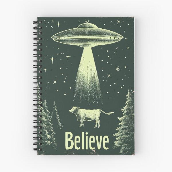 Item preview, Believe in the Cosmic Journey of the Cow designed and sold by Piotrek0001.