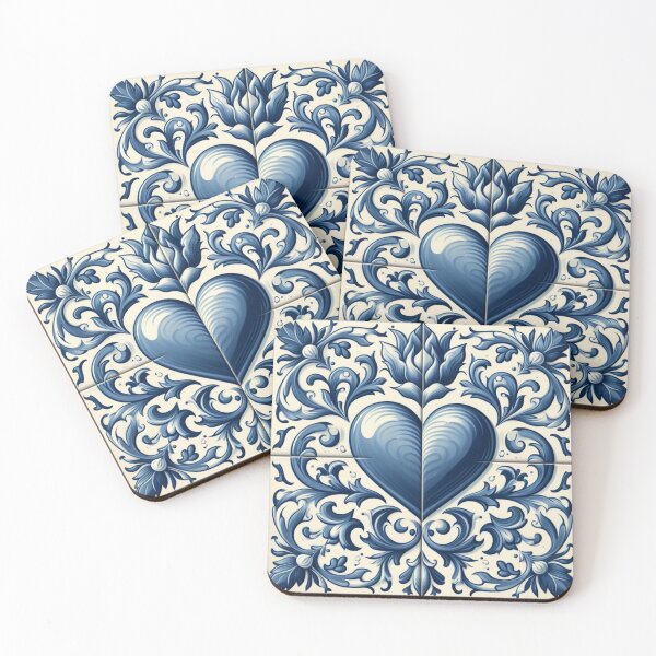 Item preview, Dutch Tile: The Heart No.3 designed and sold by ArtNook777.