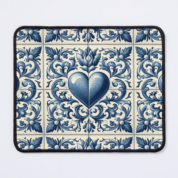 Item preview, Dutch Tile: The Heart No.3 designed and sold by ArtNook777.