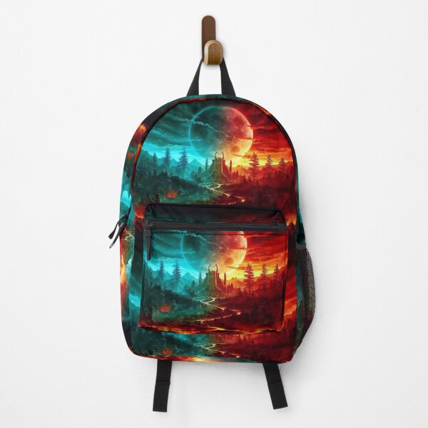 Item preview, Sun setting over a forest designed and sold by M-Y-A-R-T-.