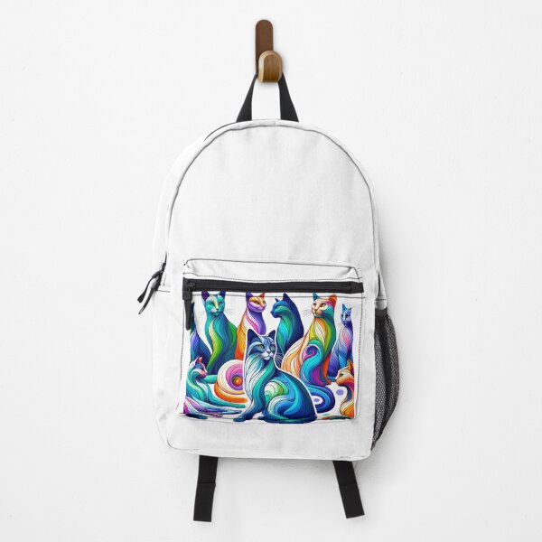 Item preview, Kaleidoscopic Felines - Spectrum of Purrfection designed and sold by SADStyleDesigns.