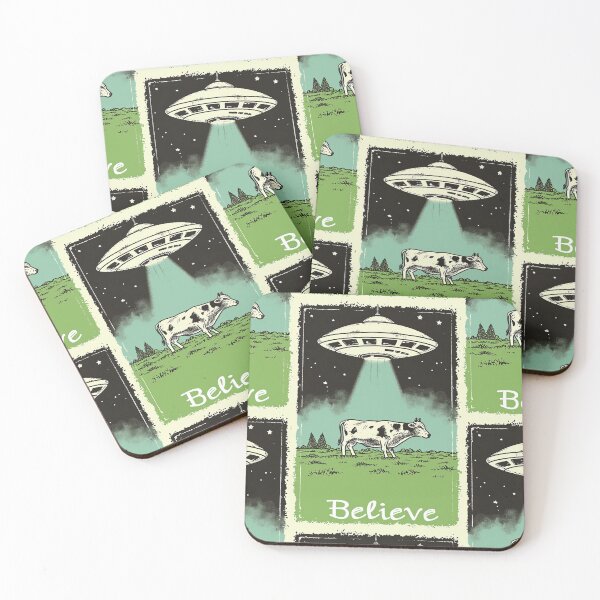 Item preview, Believe in the Cosmic Journey of the Cow designed and sold by Piotrek0001.