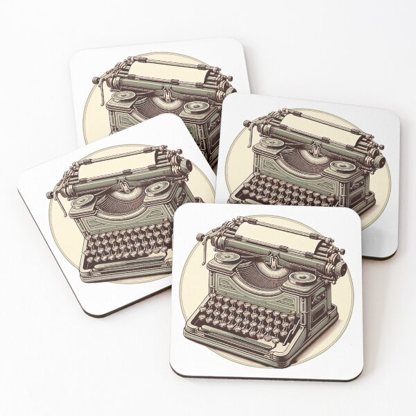 Item preview, Classic Clicks - Vintage Typewriter Charm designed and sold by SADStyleDesigns.