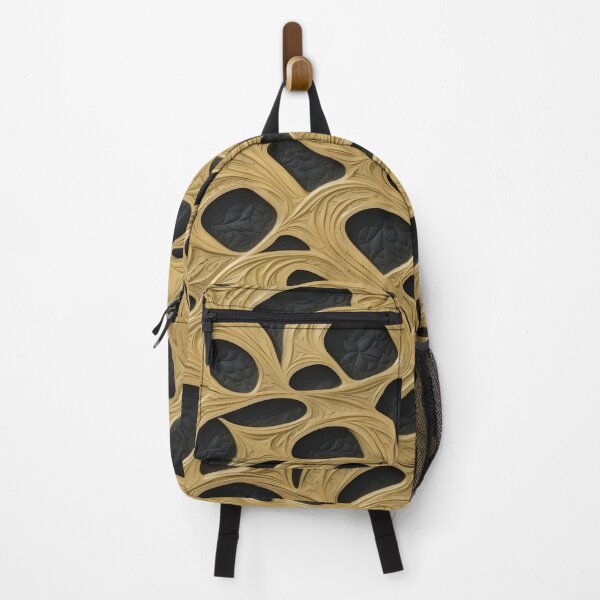 Item preview, Organic Shapes - 3D Relief Pattern in Gold #18 designed and sold by GoldenEraArt.