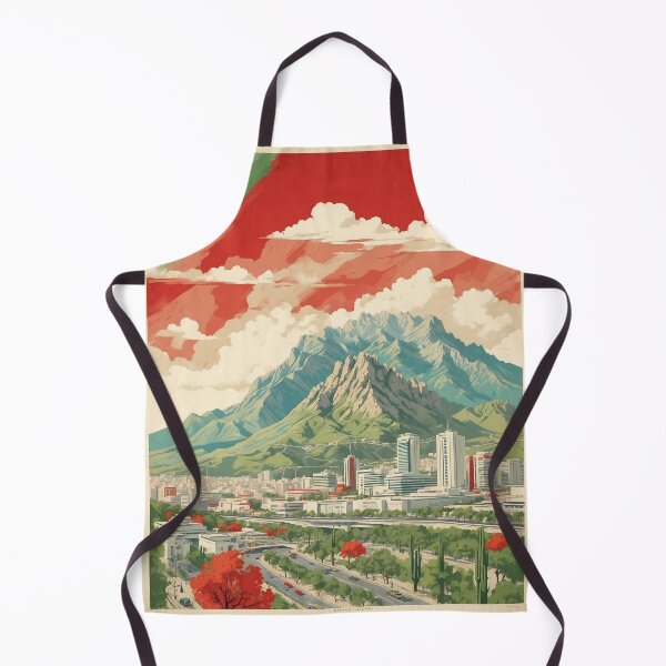Artikelvorschau, Monterrey Mexiko Vintage Poster entworfen und verkauft von TravelersGems.