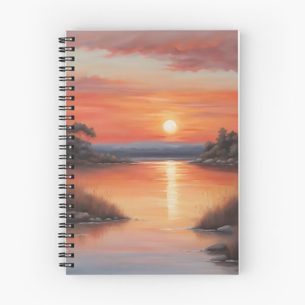 Aperçu de l'œuvre Peinture au coucher du soleil créée et vendue par digifylab.