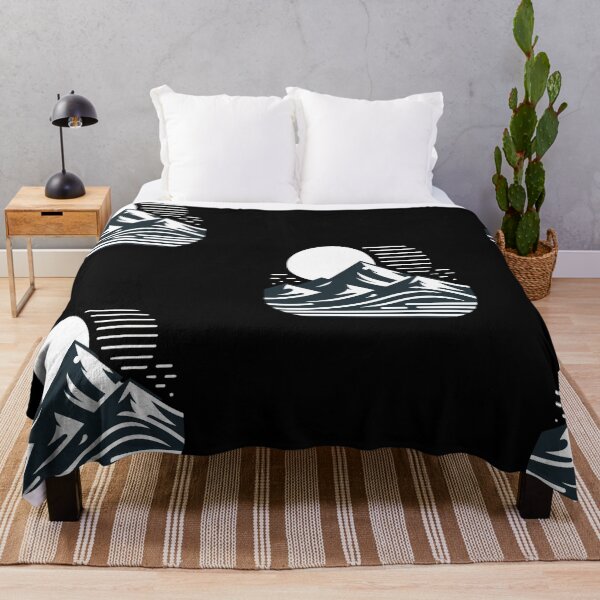 Item preview, Serene Summits - Minimalist Mountain Majesty designed and sold by SADStyleDesigns.