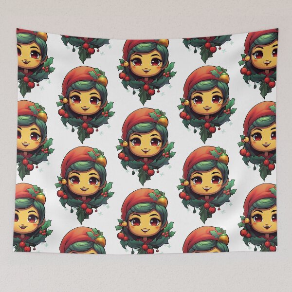 Item preview, Nanalan Christmas Joy: Mona in a Festive Meme Wonderland designed and sold by pickaxflapper0p.