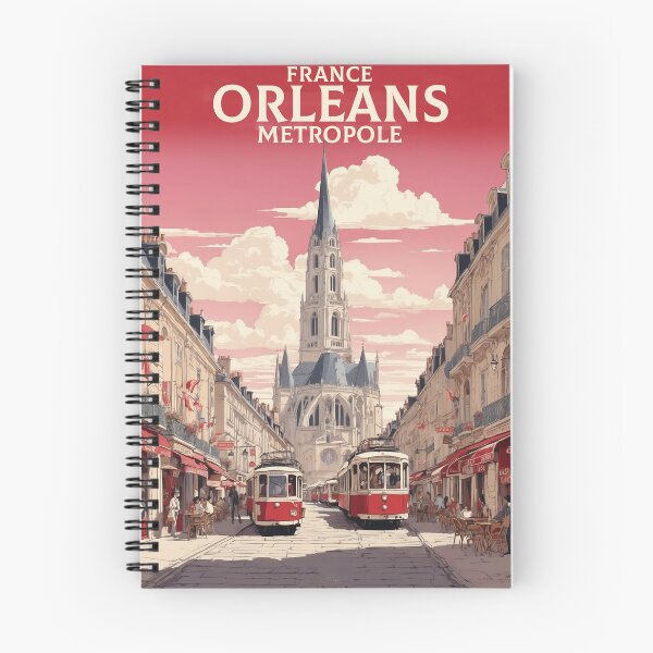 Item preview, Orleans Metropole France Vintage Poster Tourism 2 designed and sold by TravelersGems.