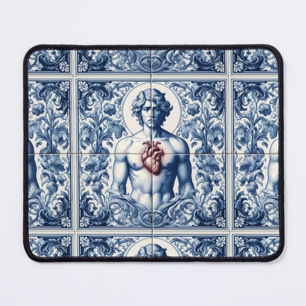 Item preview, Dutch Tile: The Heart No.5 designed and sold by ArtNook777.