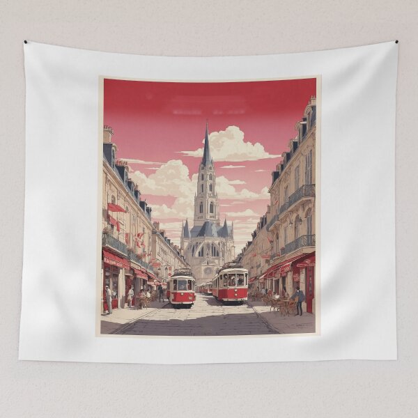 Artikelvorschau, Orleans Metropole Frankreich Vintage Poster Tourismus 3 entworfen und verkauft von TravelersGems.