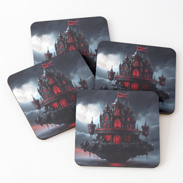 Item preview, Black floating castle designed and sold by M-Y-A-R-T-.