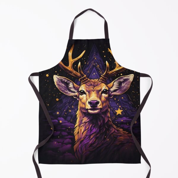 Item preview, Magical Deer Illustration designed and sold by PolygonPinnacle.