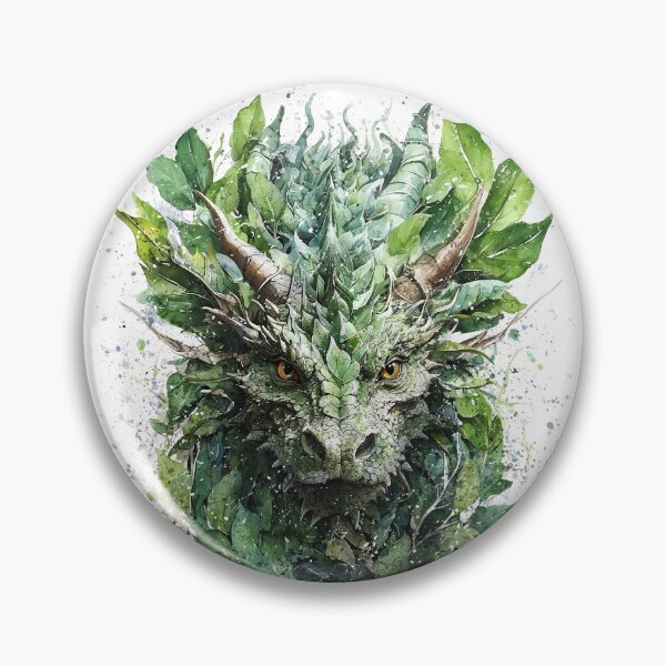 Item preview, Wooden Green Dragon - Legend of the forest designed and sold by Kostart.