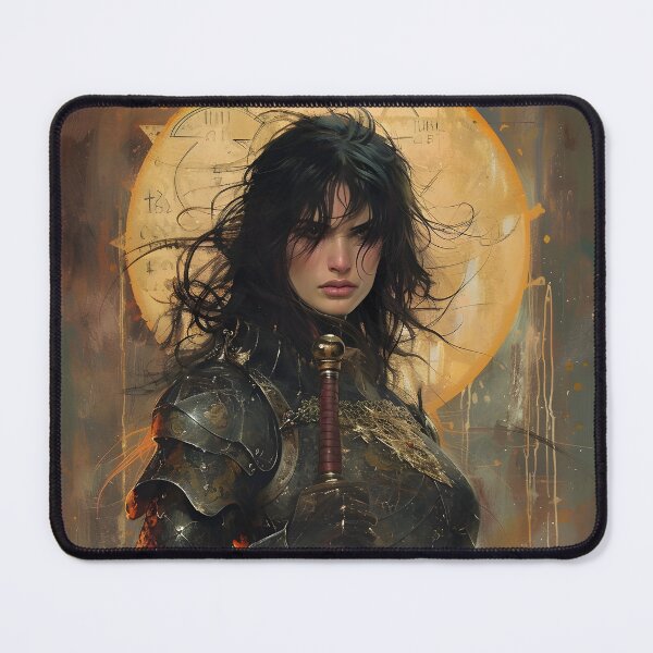 Item preview, Warrior Woman - Fantasy Art designed and sold by Seeker7Seven.
