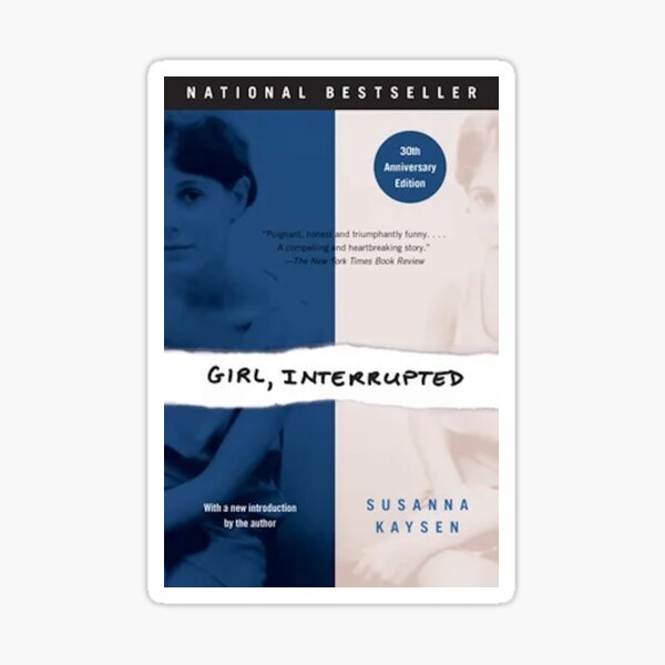 Artikel-Vorschau von Buch „Mädchen unterbrochen“ – Susanna Kaysen, designt und verkauft von HerbalBlue.