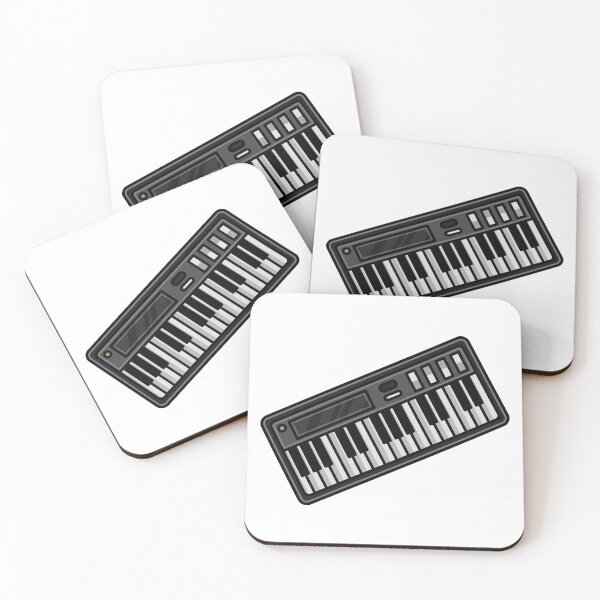 Item preview, Melodic Harmony: Cute Keyboard Artwork for Music Lovers designed and sold by OpsDesing.