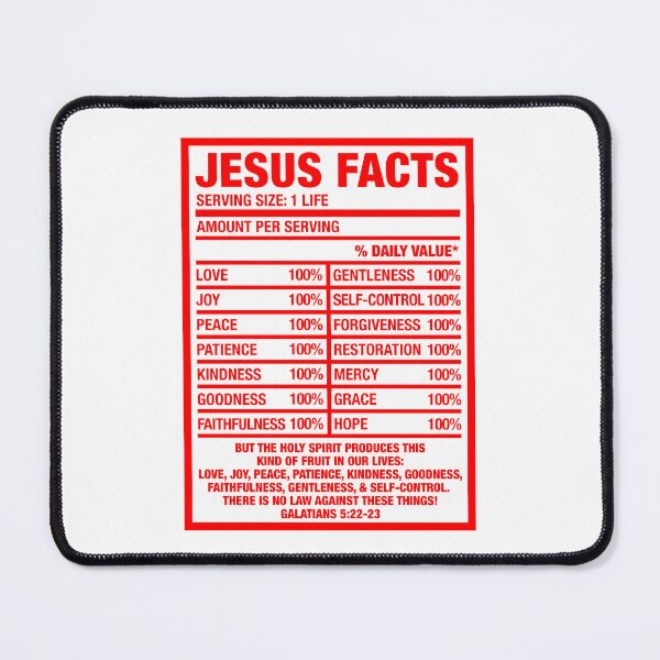 Item preview, Jesus facts designed and sold by plushism.
