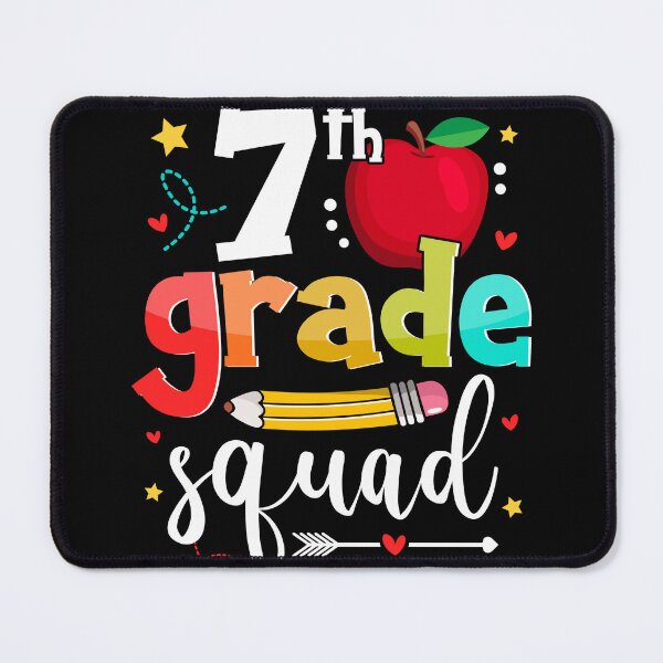 Item preview, 7th Grade Squad Funny School Seventh Graders Kids Teachers designed and sold by MobyStickers.