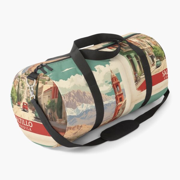 Item preview, Saltillo Coahuila Mexico Tourism Vintage Poster designed and sold by TravelersGems.